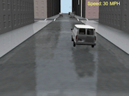 Van Accident Reconstruction 02 3qtr View